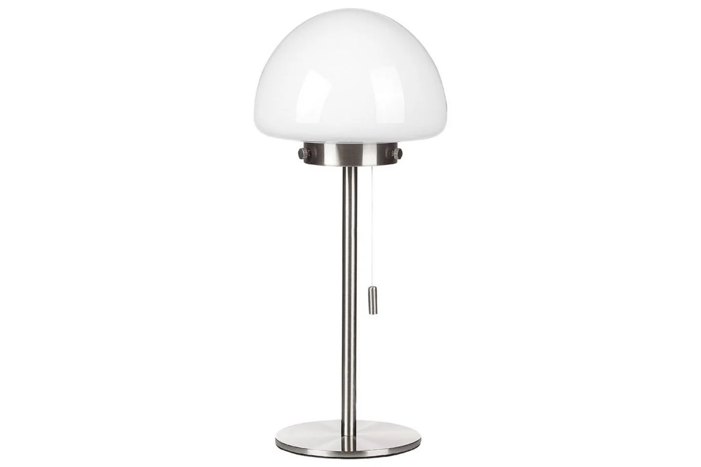 Icaria Bordslampa 39 cm E27 - Silver/Vit