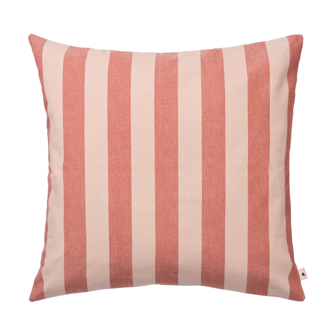 Ferm Living Strand outdoor Kissenbezug 50x50 cm Burnt ochre-parchme
