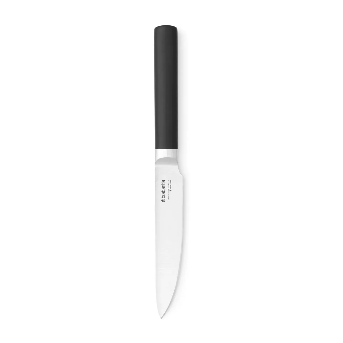 Brabantia Profile Gemüsemesser 22cm Schwarz-Edelstahl