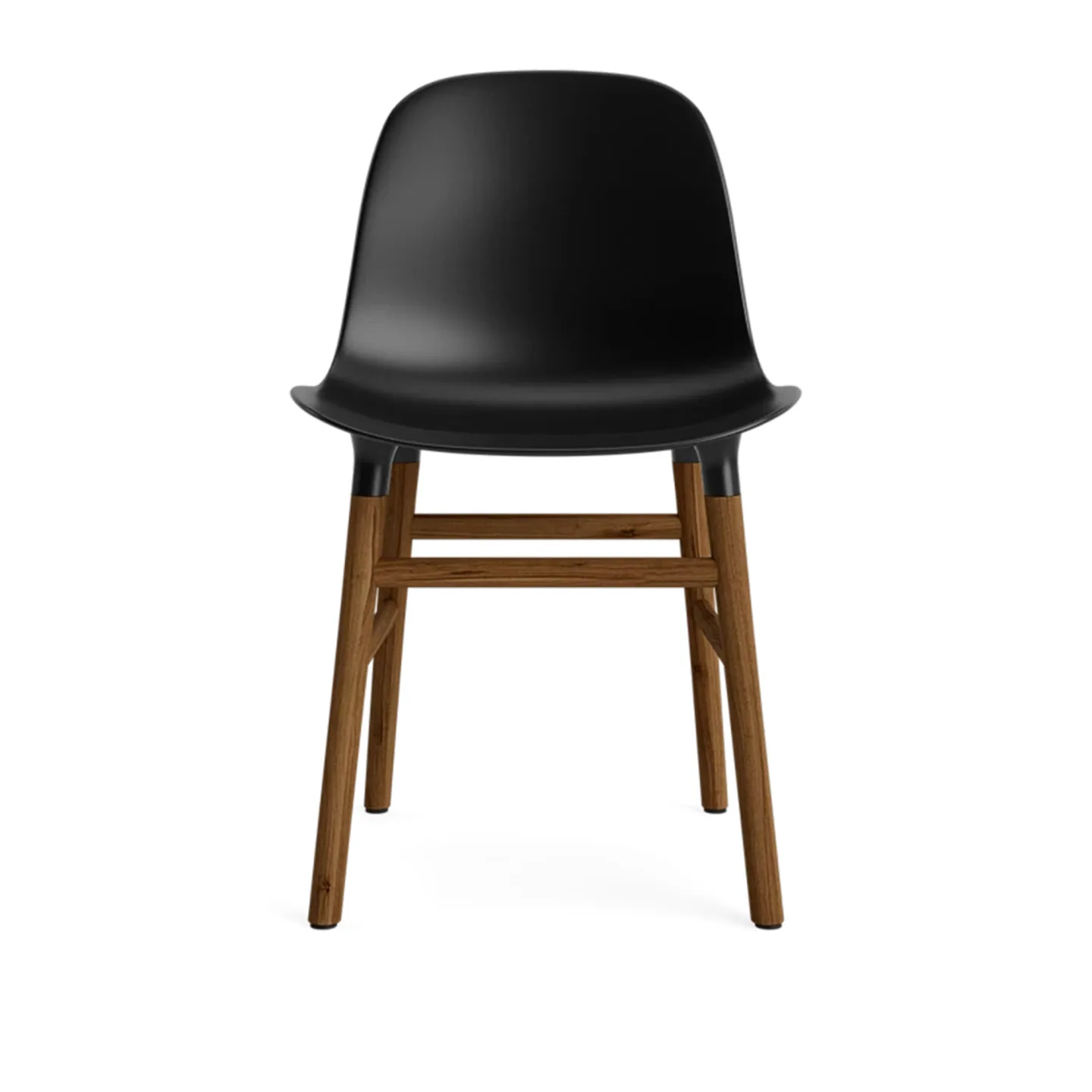 Normann Copenhagen - Form Chair Walnut Black - Matstolar - Simon Legald - Svart - Trä/Plast