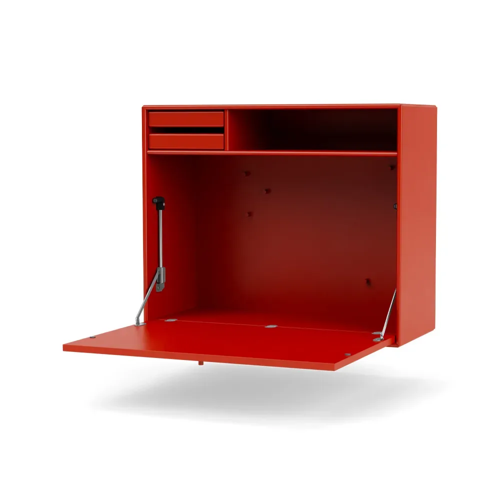 Montana STUDIO skrivbord vägghängt rosehip 145