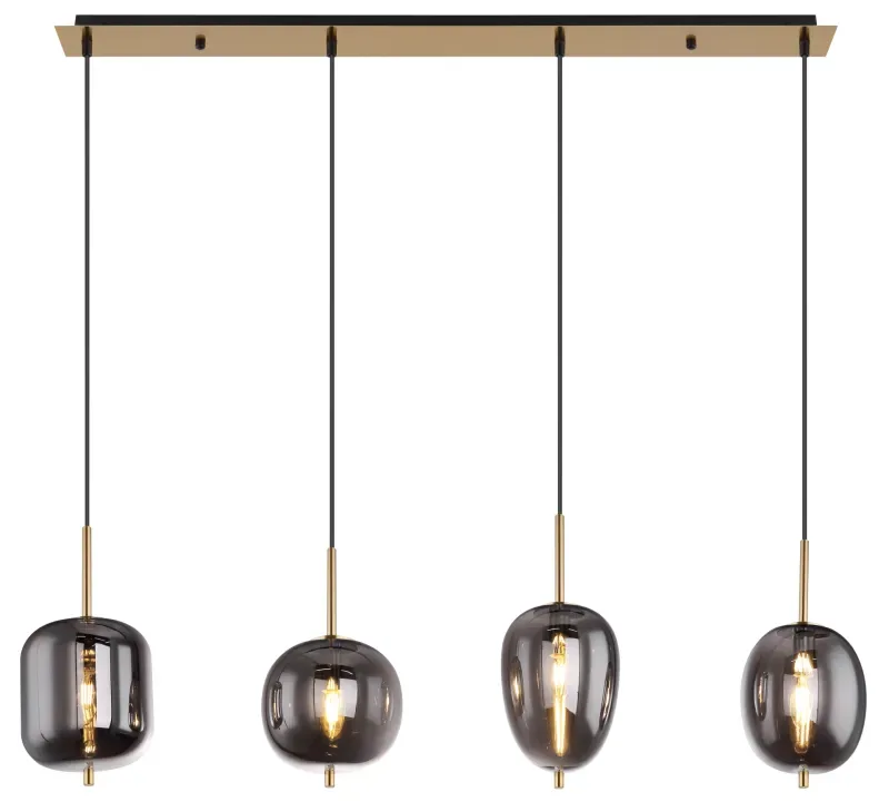 Globo Lighting - Blacky 110cm - Taklampa - Mässing