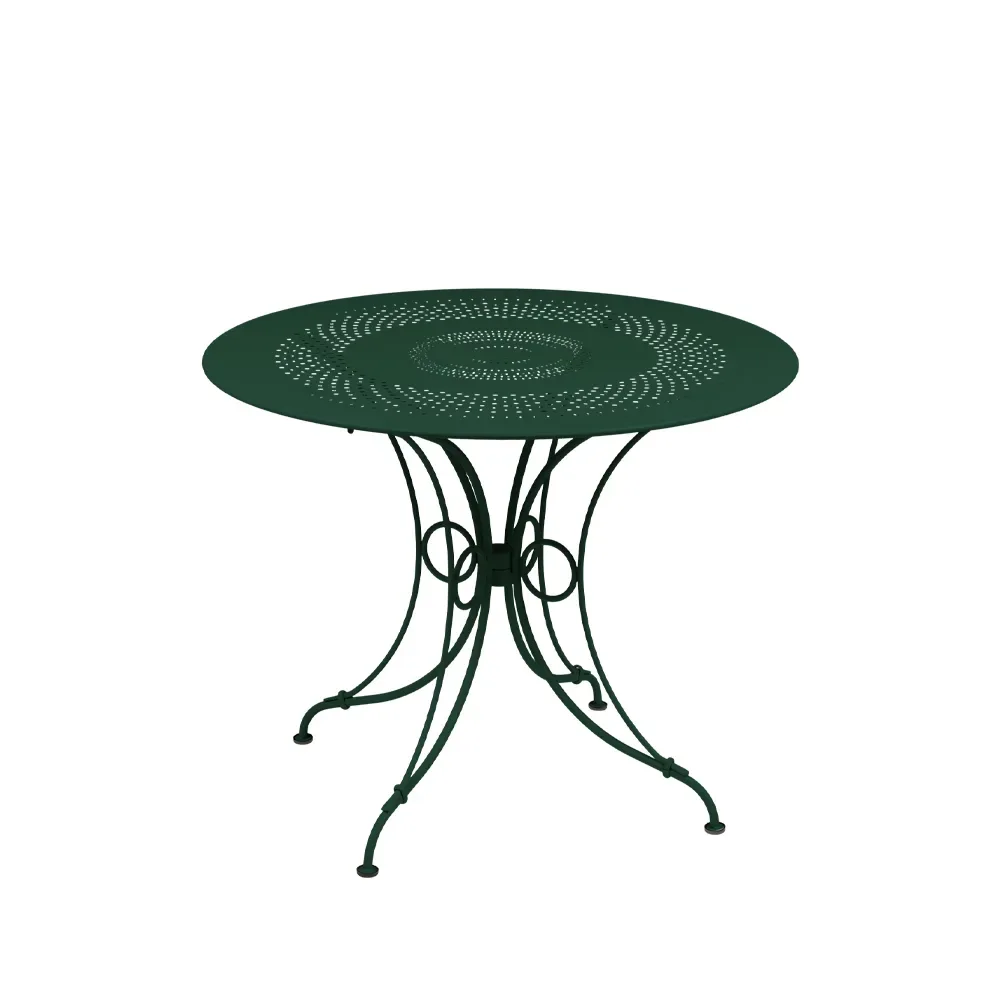 Fermob 1900 bord Ø96 cm Cedar green (grön)