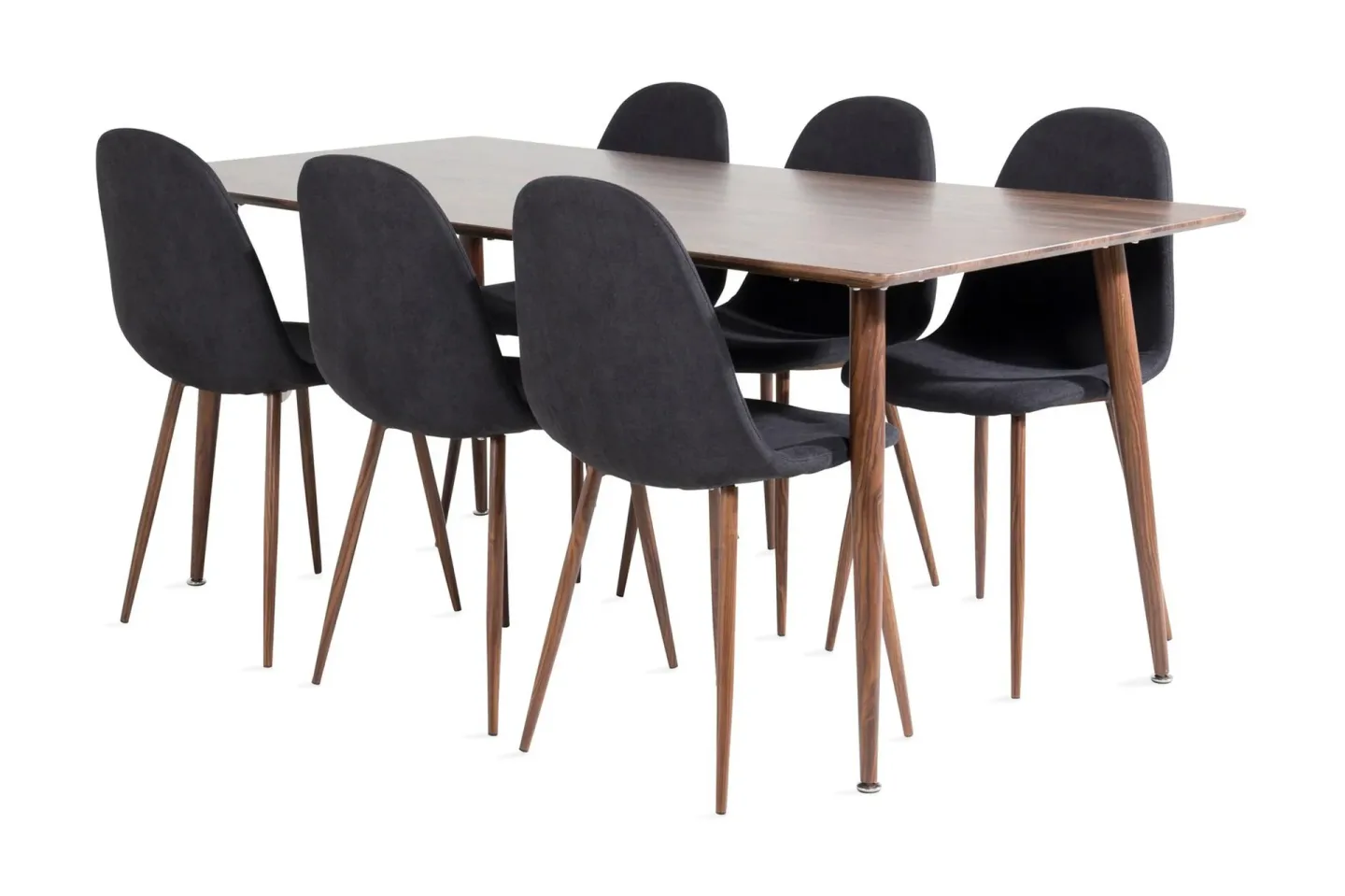 Ypas Matbord 180 cm med 6 st Ypas Matstol -