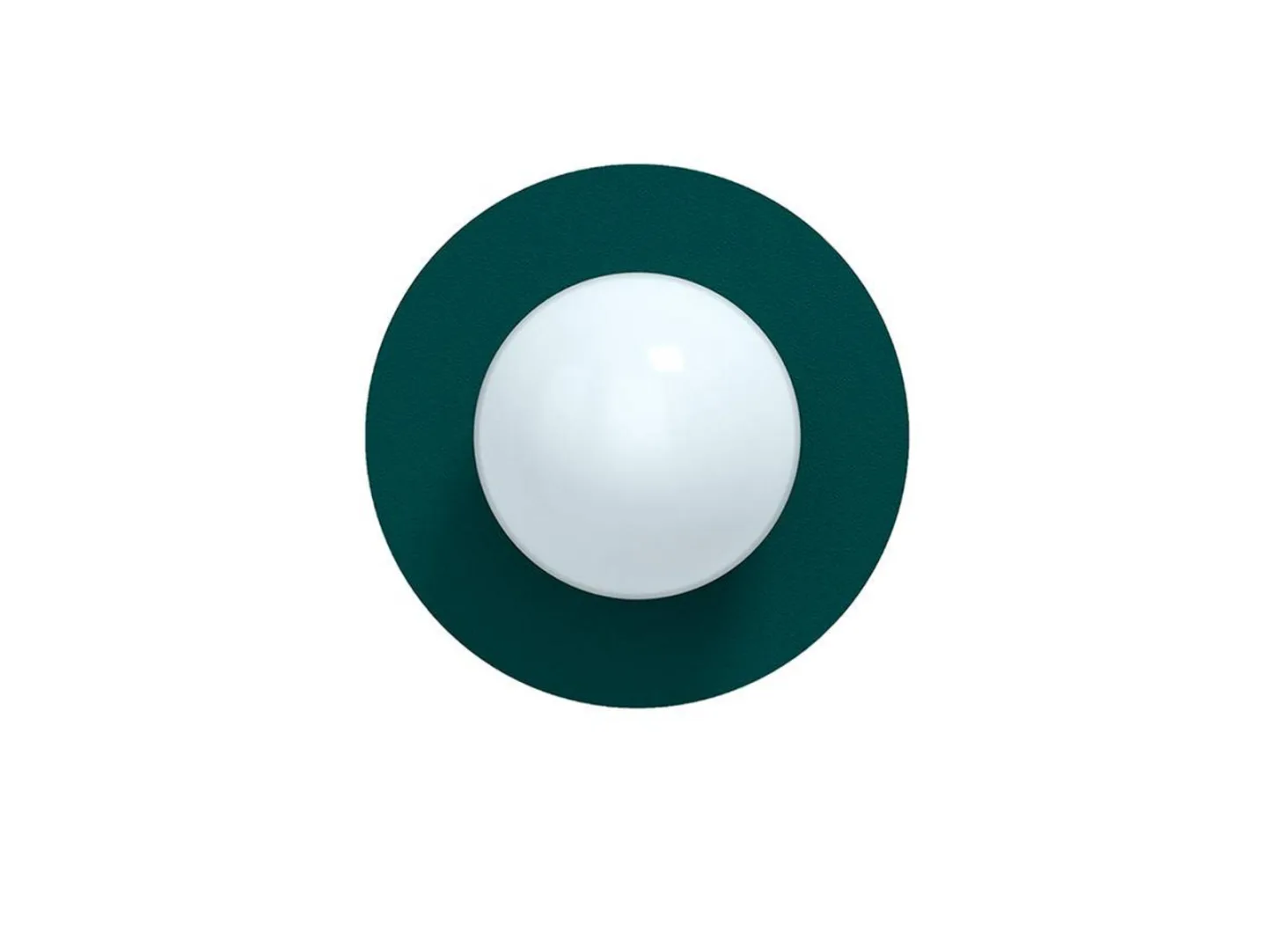 Candy Big Circle 360 L Wandleuchte, grün - Swedish Ninja - Wohnzimmer - Metall