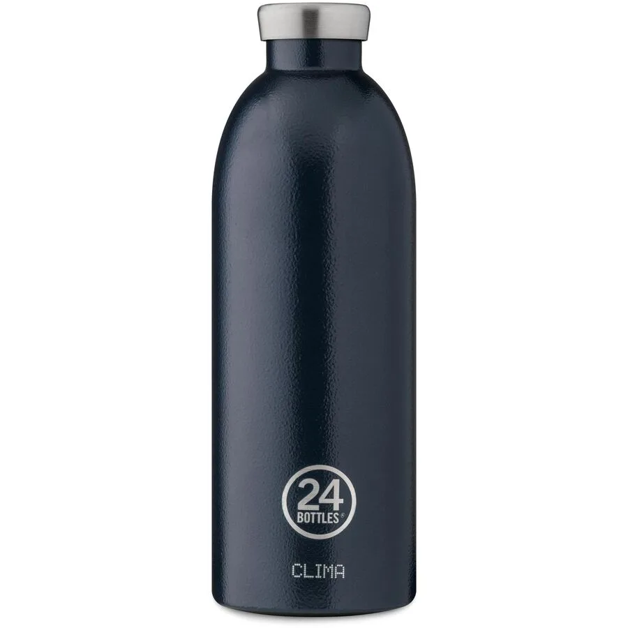 Thermosflasche 24 Bottles Deep Blue H 25 cm 850 ml