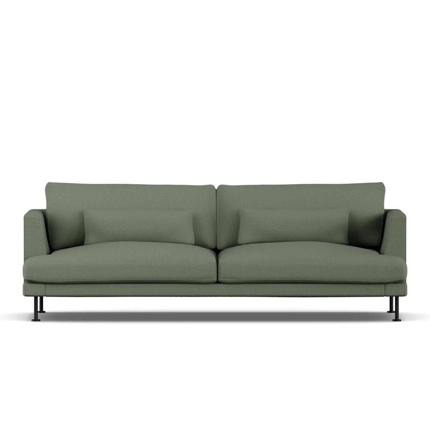1898 Bredhult soffa Same Forest 6677-svart stål, 3-sits