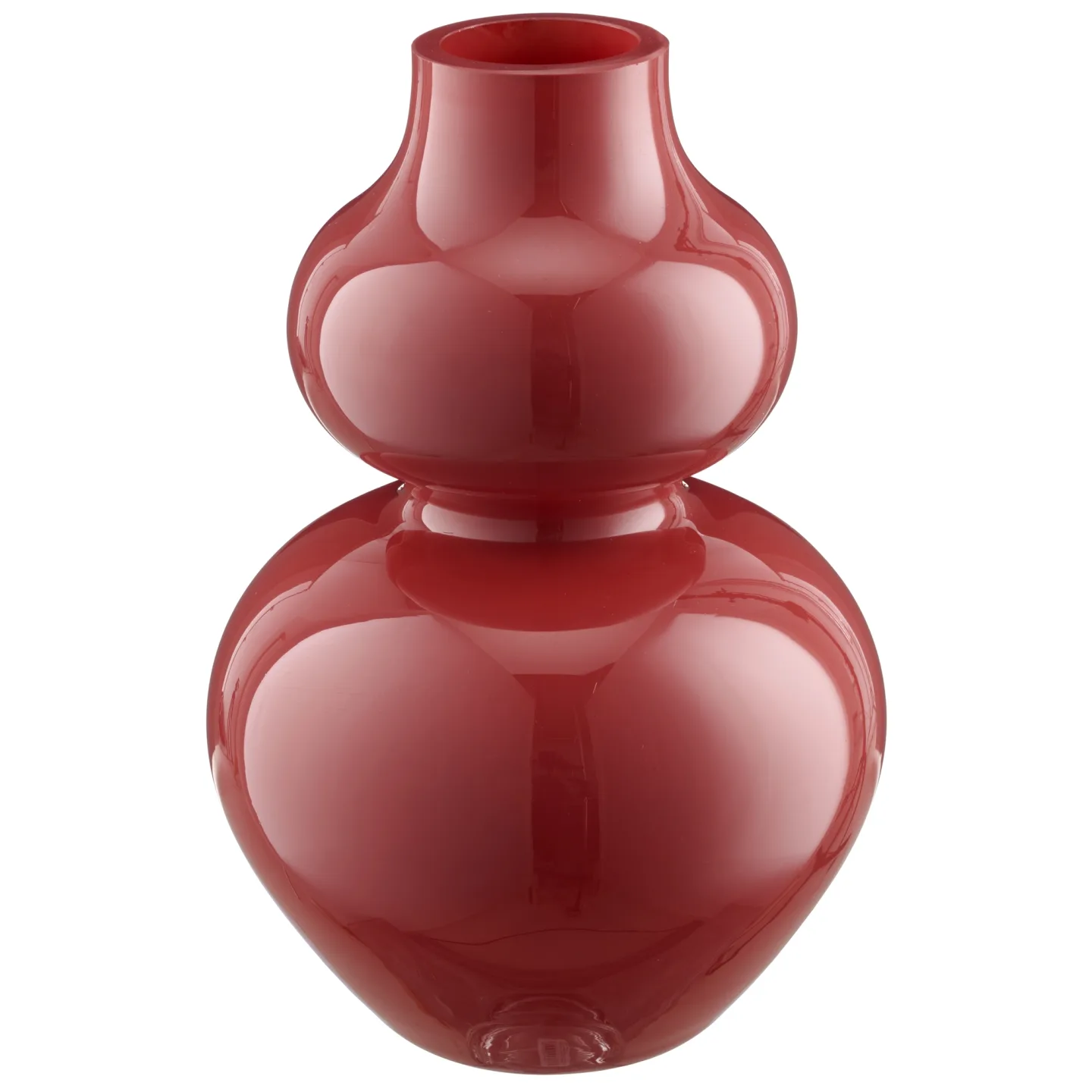 Gasper Vase Bubble, Glas, Amber | Schubiger Möbel