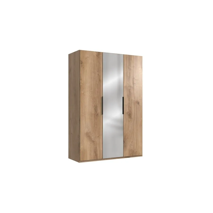 Kleiderschrank Sanko Plankeneiche Holzwerkstoff B 150 cm