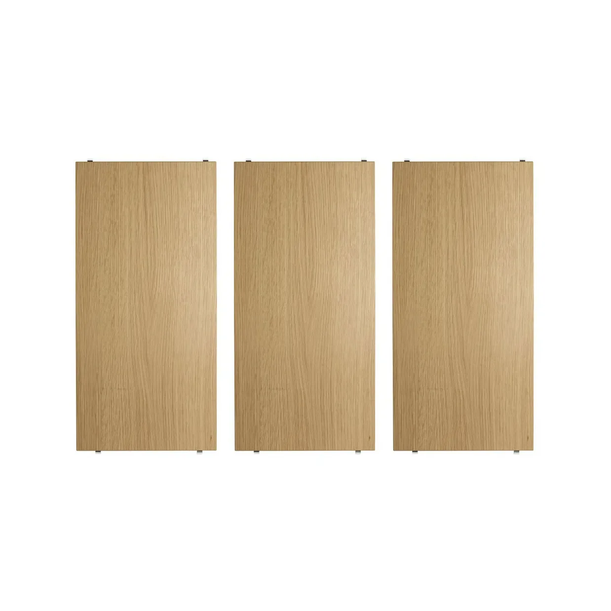String String Regalboden Eiche, 58x30 cm, 3er-Pack
