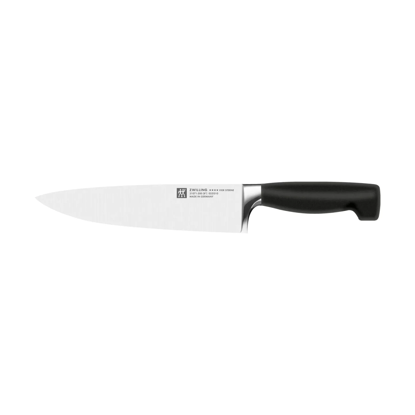Zwilling Zwilling Four star Kochmesser 20 cm Schwarz-Edelstahl