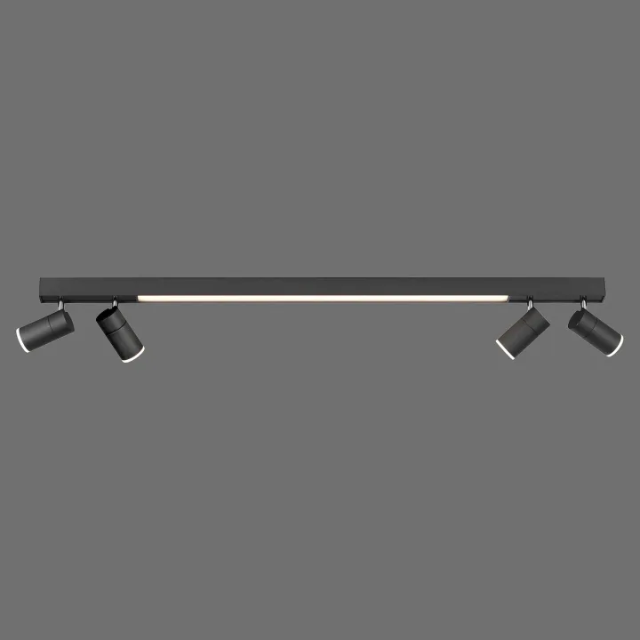 Lines Spot LED-loftlampe, 120 cm, grafit - PURE PURE Lines Spot - Stue - Moderne - Metal - Kantet