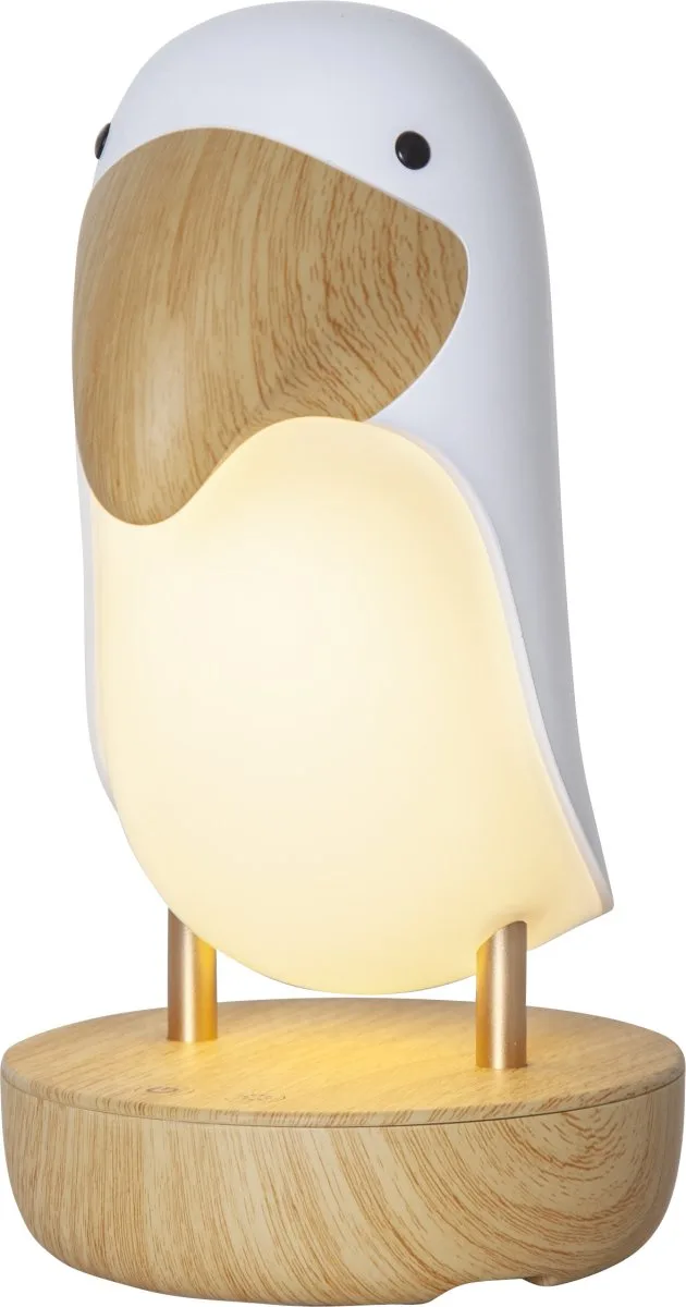 Star Trading - Toucan Bird - Barnlampa - Vit