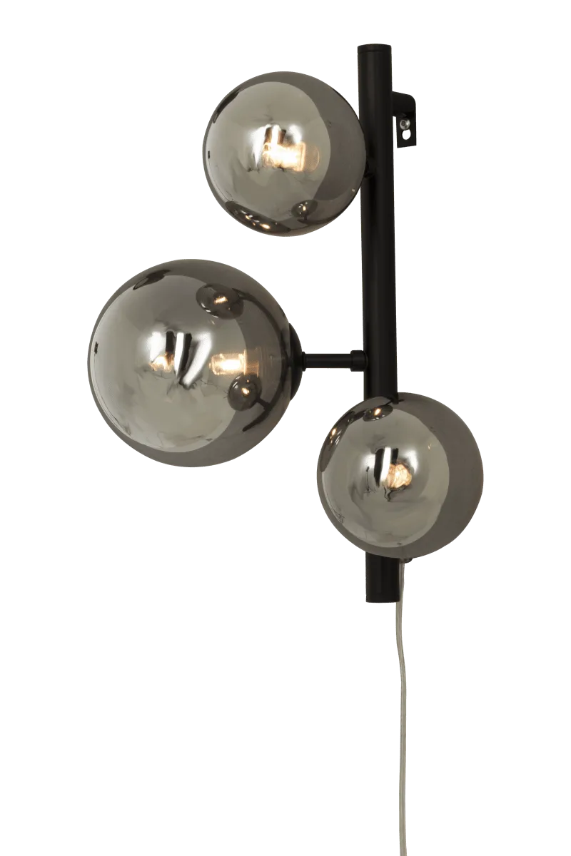 Aneta Lighting - Molekyl 36cm - Vägglampa - Rökgrå