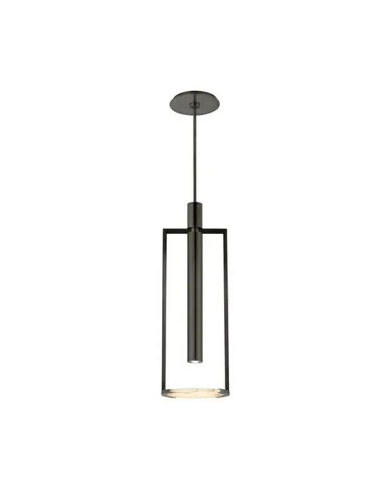 Melange Floating Disc Pendant Bronze M