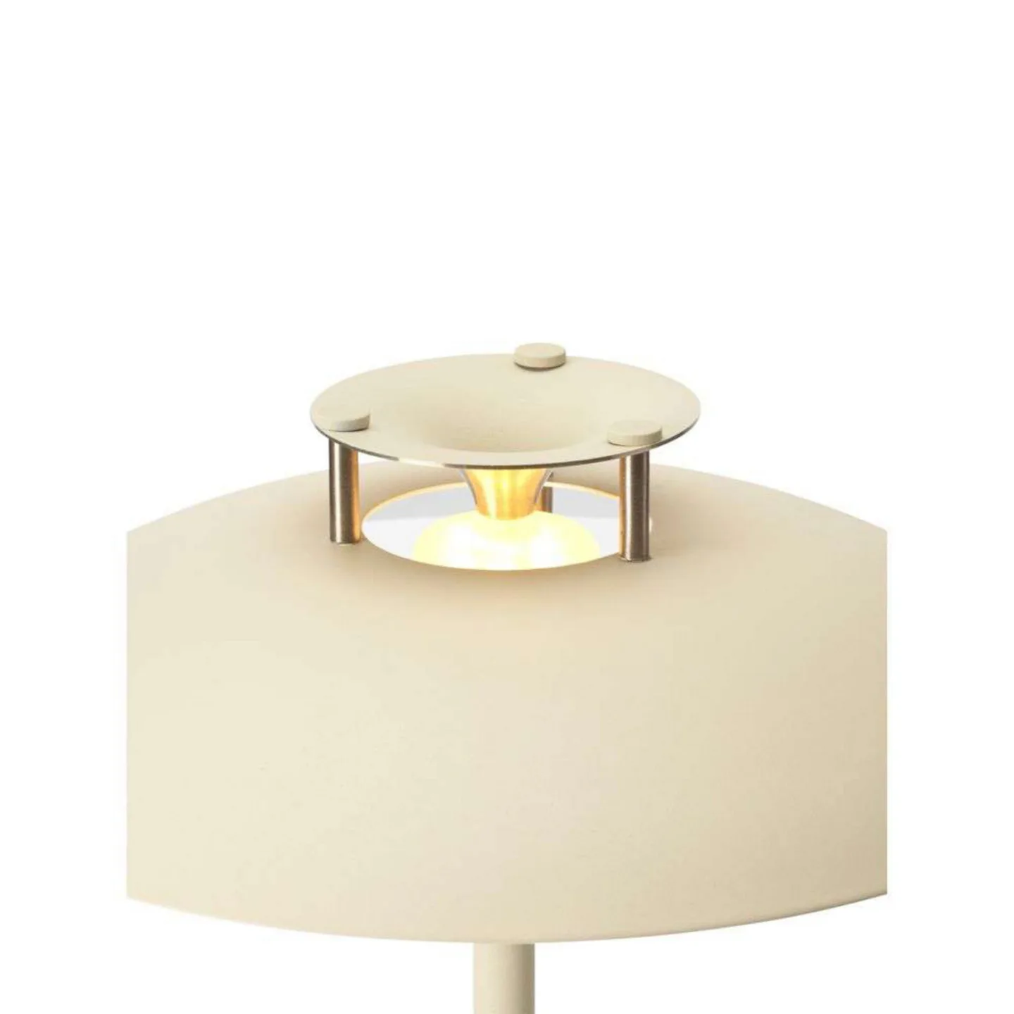 Stepp 1-2-3 Portable Bordlampe IP54 Cream - Halo Design - Stue - Metal