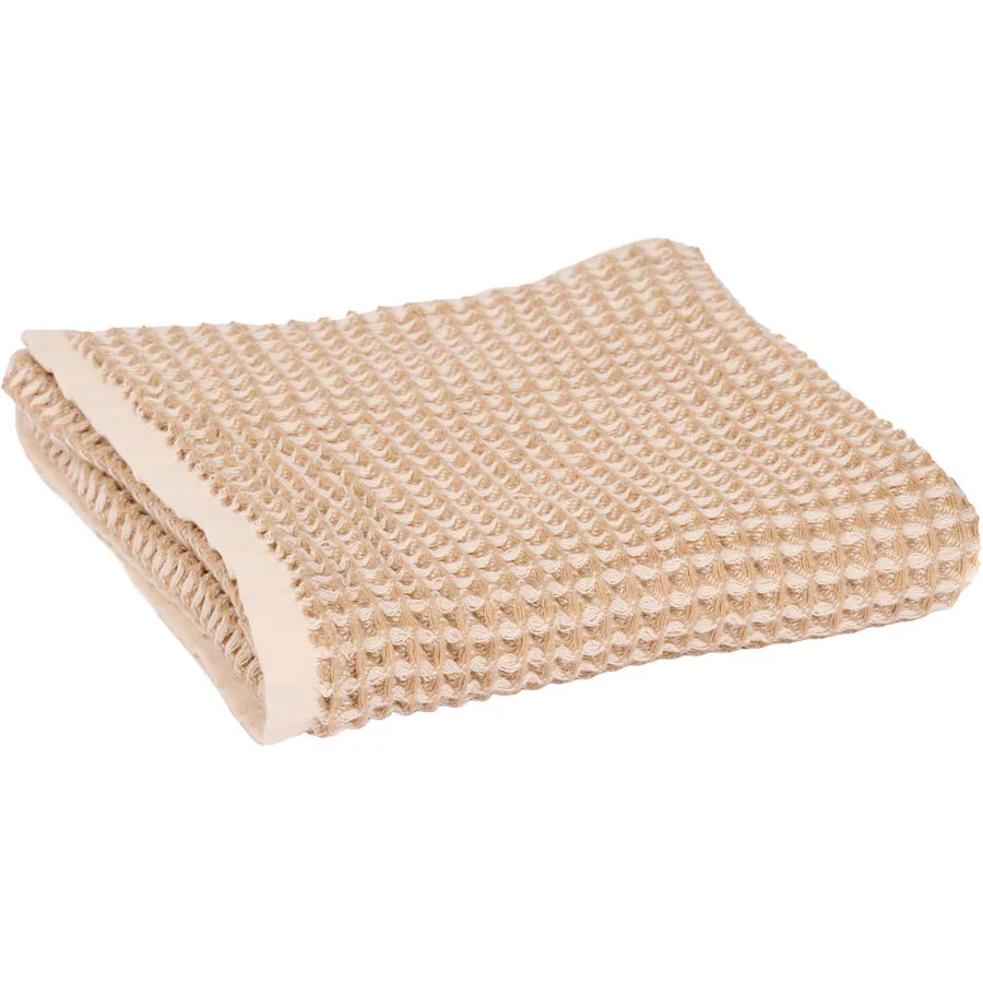 Handtuch Yvonne Beige 100% Baumwolle