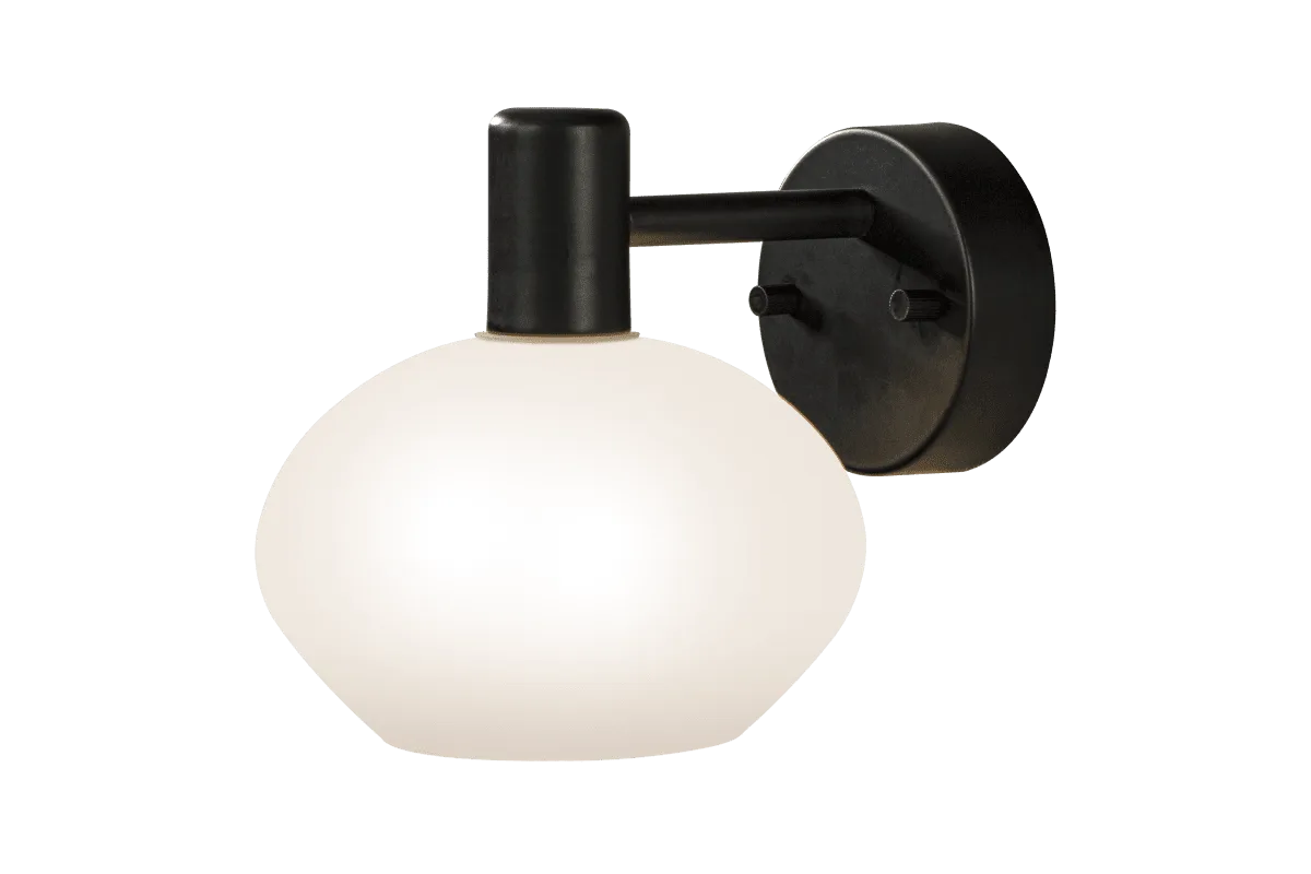 Aneta Lighting - Elba Ø15 - Badrumslampa - Svart