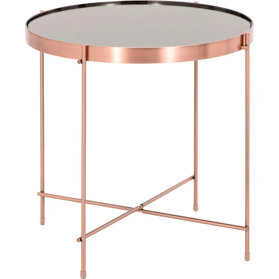 Beistelltisch Meilen Kupfer Metall 42.7 cm