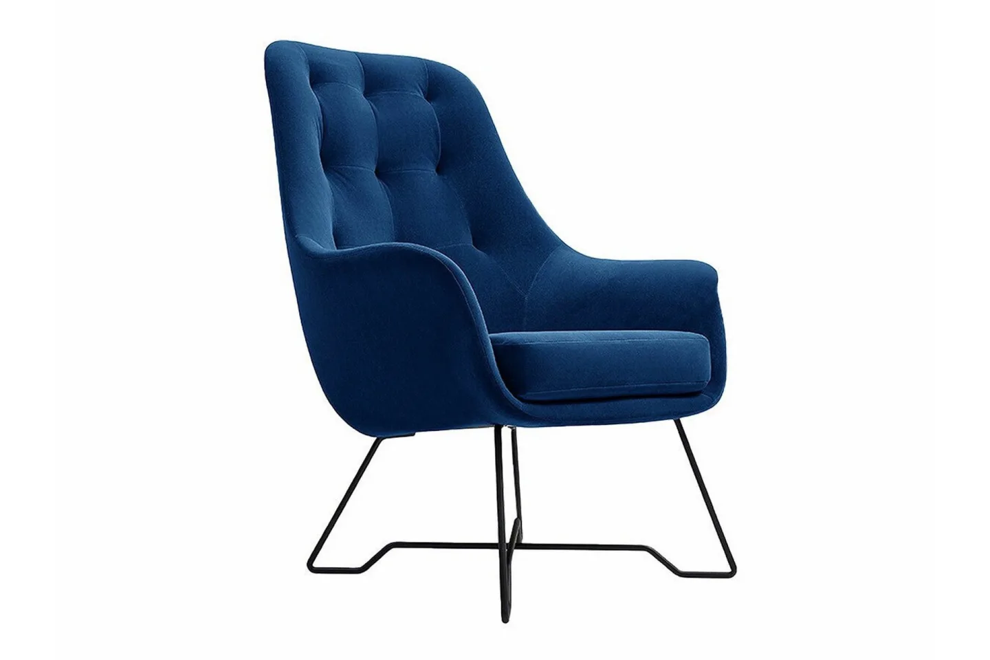 Laytown Fåtölj Dark Blue/Black -