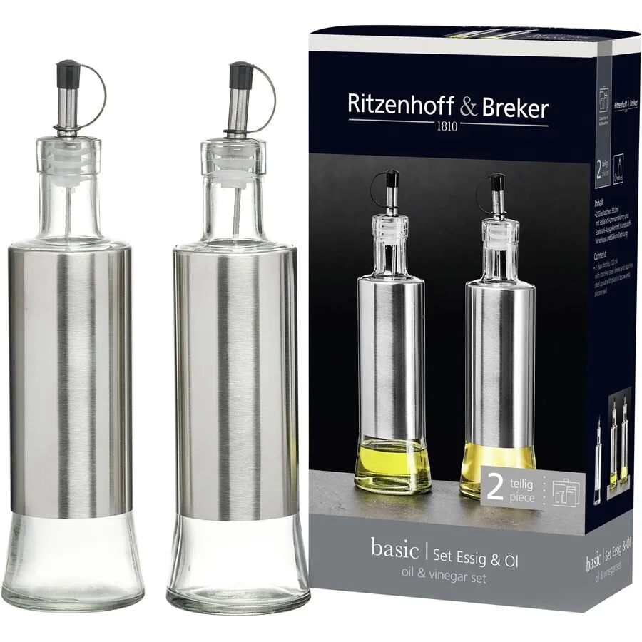 Gewürzbehälter Basic transparent Glas Set