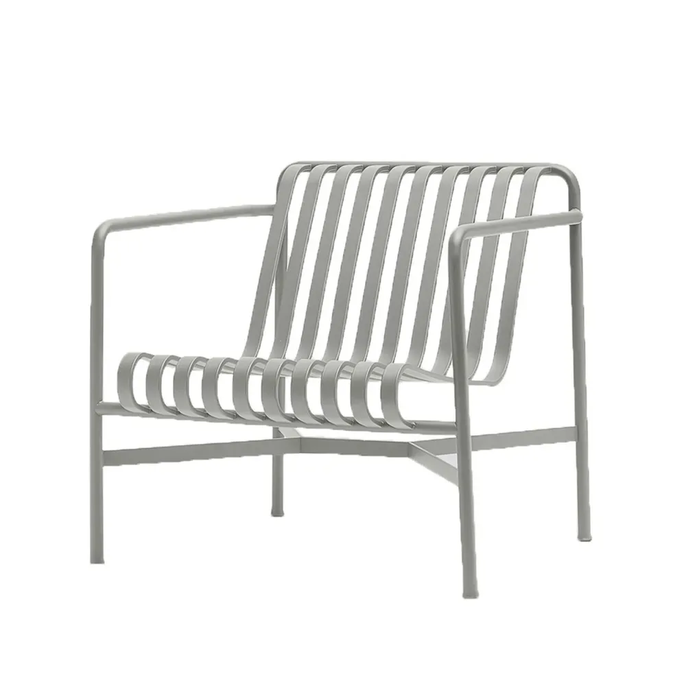 HAY Palissade Low loungefåtölj Sky grey