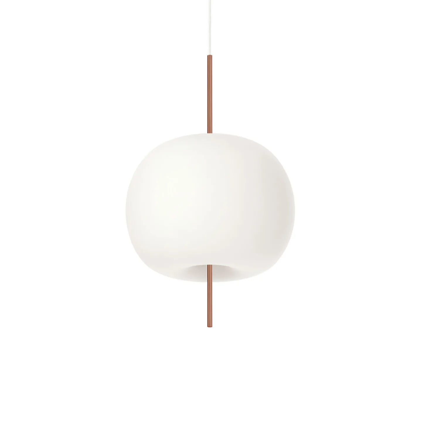 Kushi 33 Pendelleuchte Copper - KDLN - Wohnzimmer - Design - Glas - Kugel