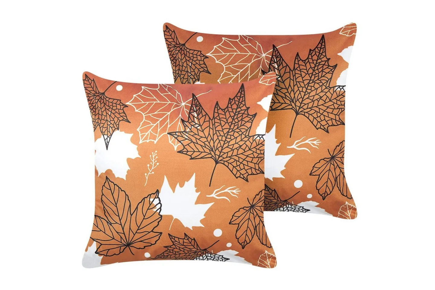 Prydnadskuddar Poinsettia set om 2 -