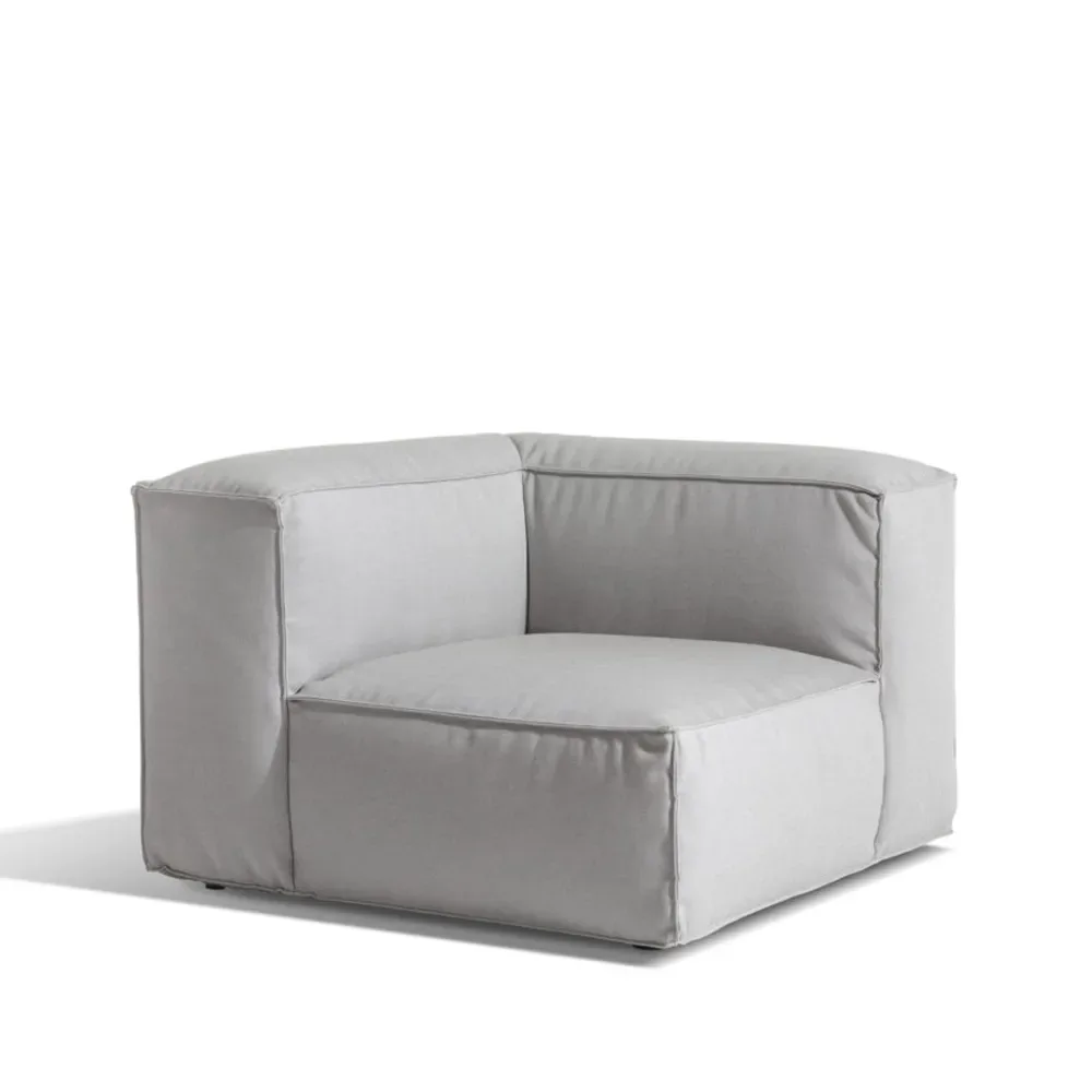Skargaarden Asker modulsoffa Sunbrella Sling light grey, hörndel