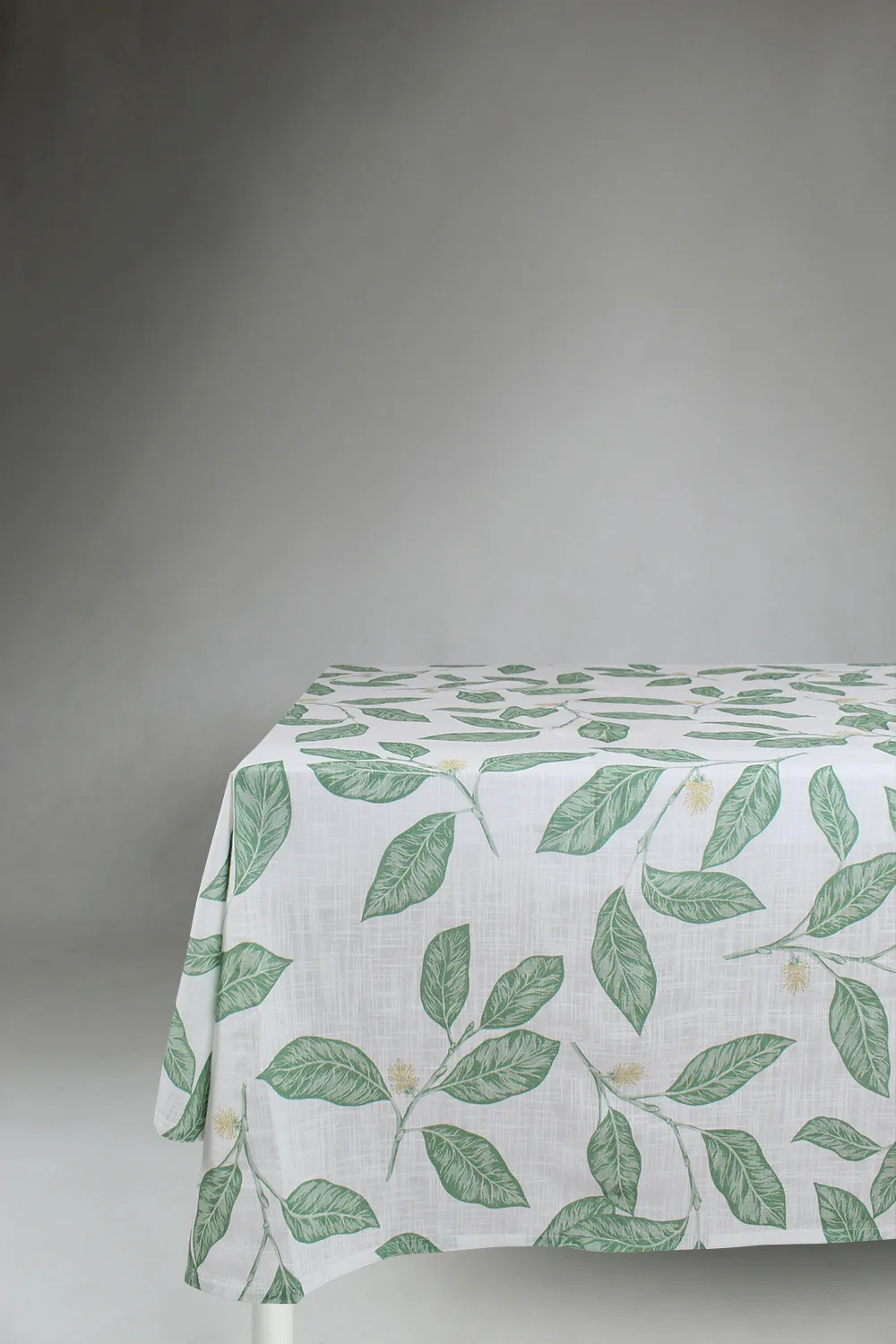Dukar - Bomullsduk Morris (grønn) (Størrelse: 140 x 250 cm)