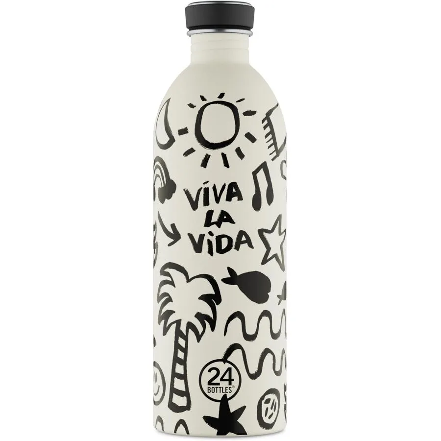 Trinkflasche 24 Bottles Viva La Vida 1000 ml B 8 cm