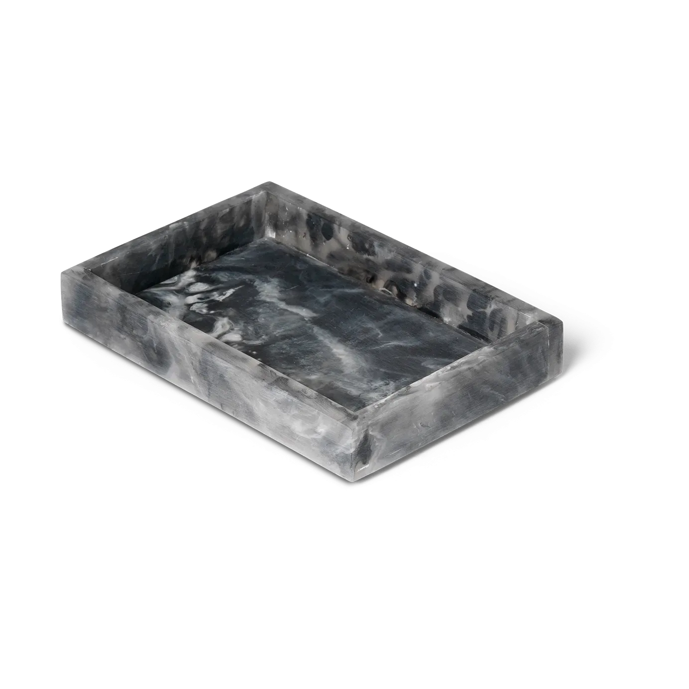Ferm Living Mist Dekotablett 10x15 cm Charcoal