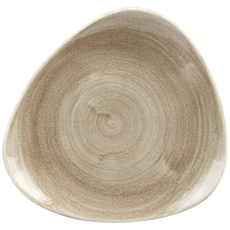 Churchill Teller flach Stonecast taupe Porzellan D 22.9 cm 1 Stk