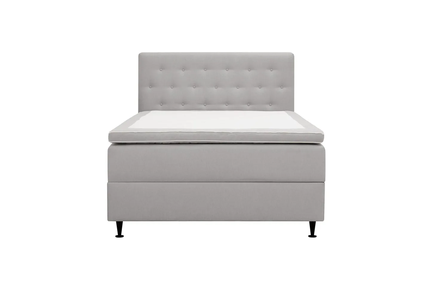 HVILA Plus Komplett Sängpaket med Förvaring 140x200 cm - Grå
