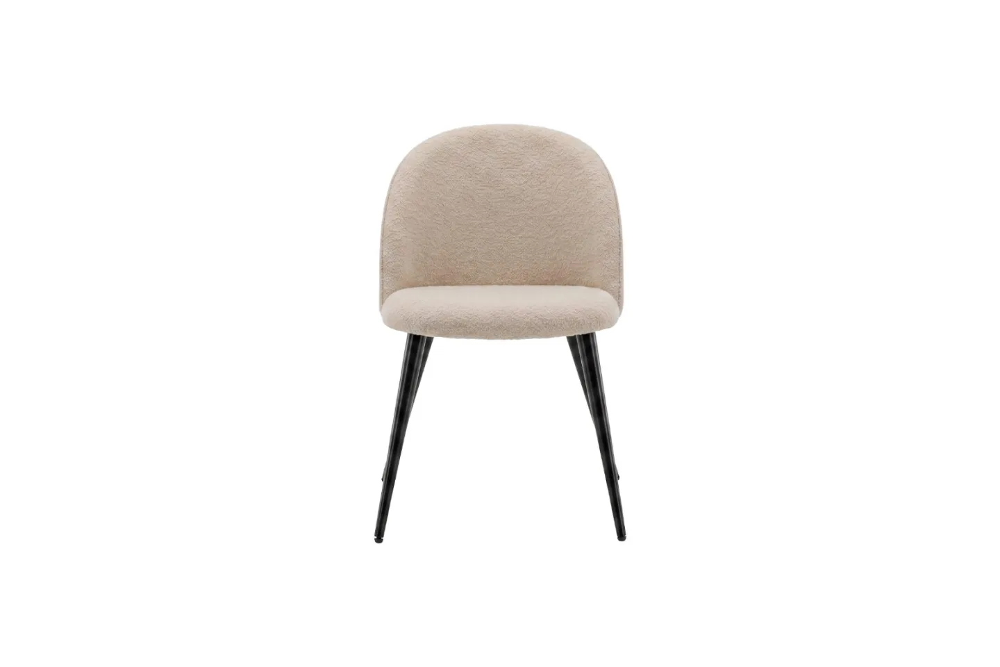 Skagen Esszimmerstuhl Bouclé beige.