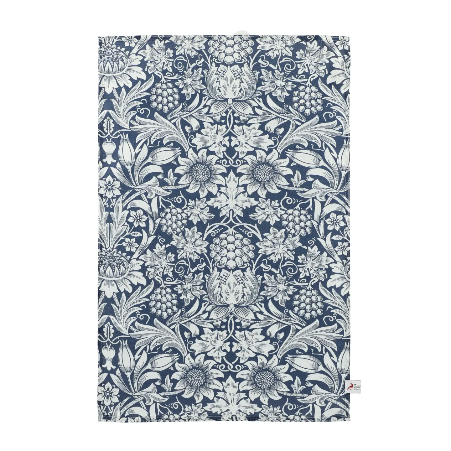 Klippan Yllefabrik Sunflower kökshandduk 46x70 cm Dark denim