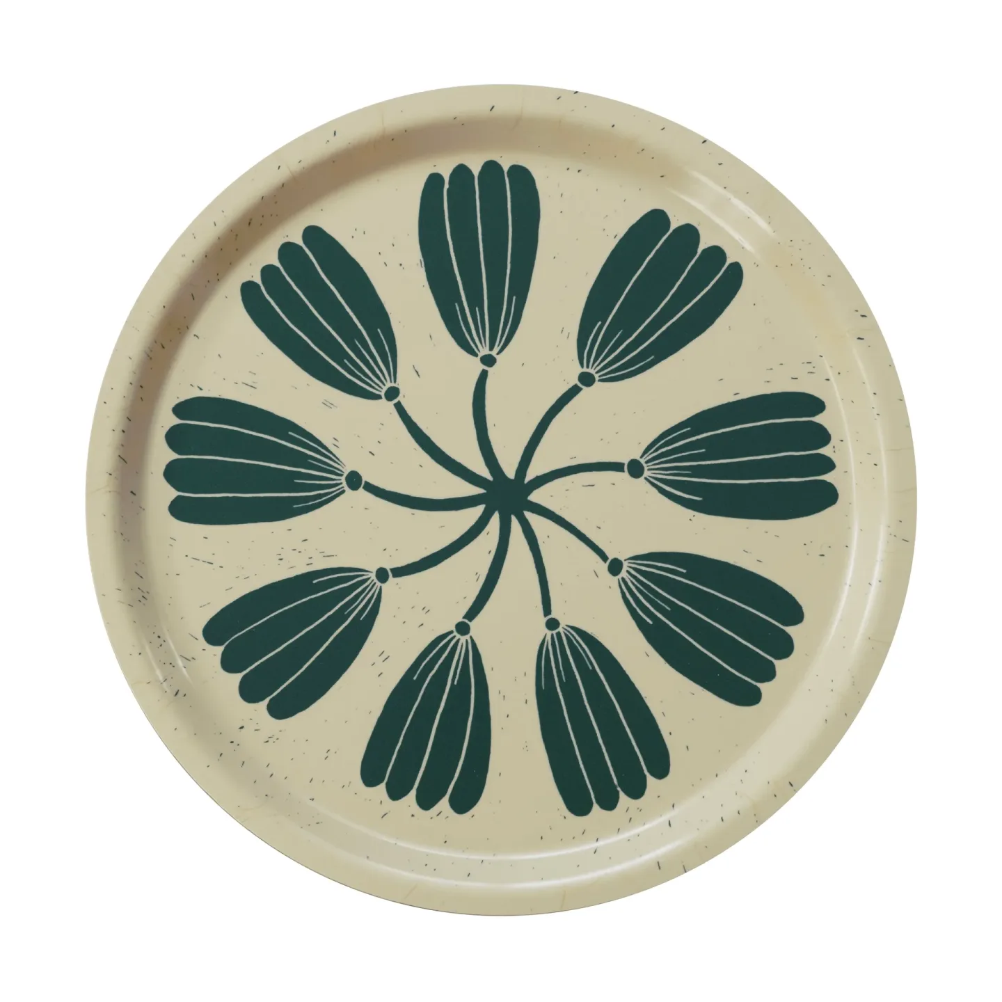 Fine Little Day Krans Tablett Ø31 cm Yellow-green