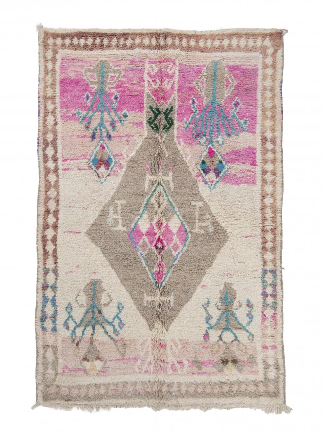 Kelim-teppe Marokkansk Azilal 260 x 170 cm (Størrelse: 260 x 170 cm)