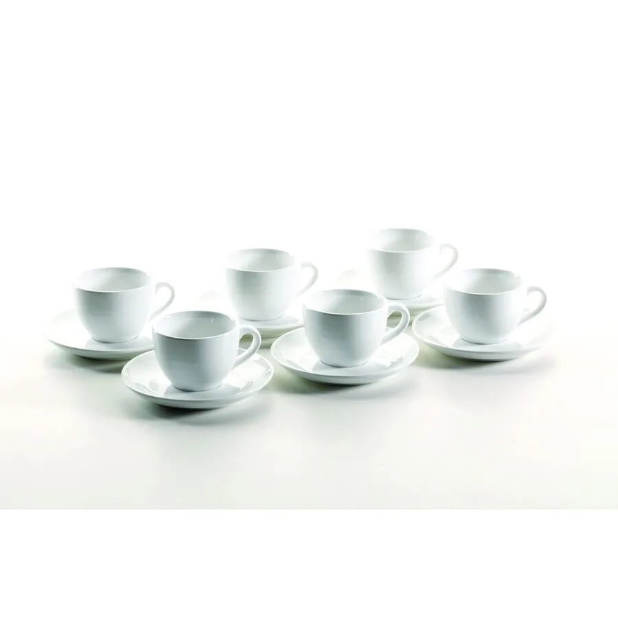 MÄSER Kaffeetassen-Set Colombia Weiss Porzellan