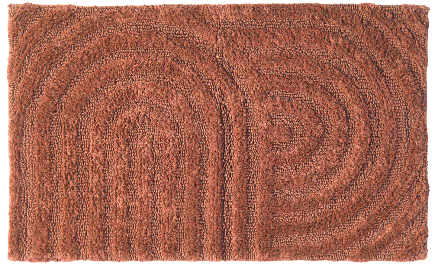 Baderomsmatte - Embla (terracotta) (Størrelse: 70 x 120 cm)