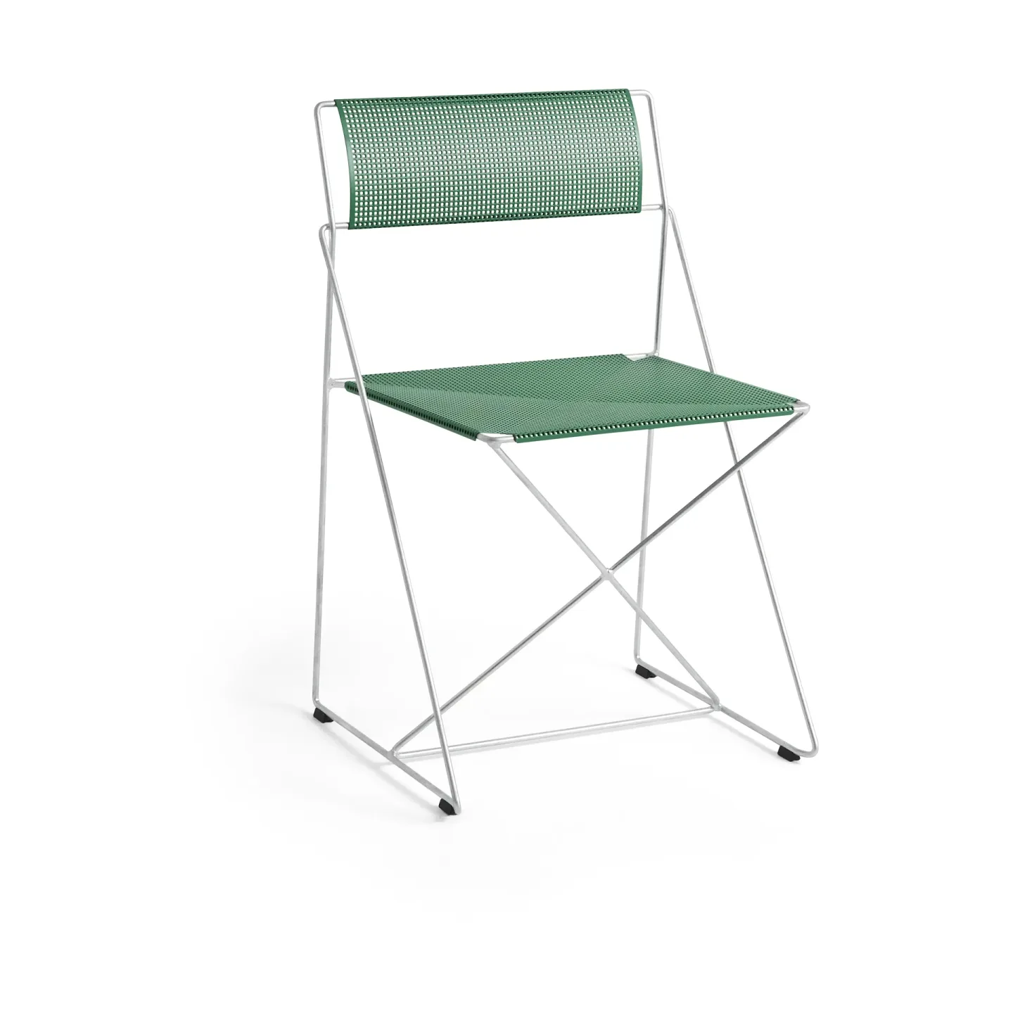 HAY X-Line Indoor Outdoor stol Leek green-hot galvanised
