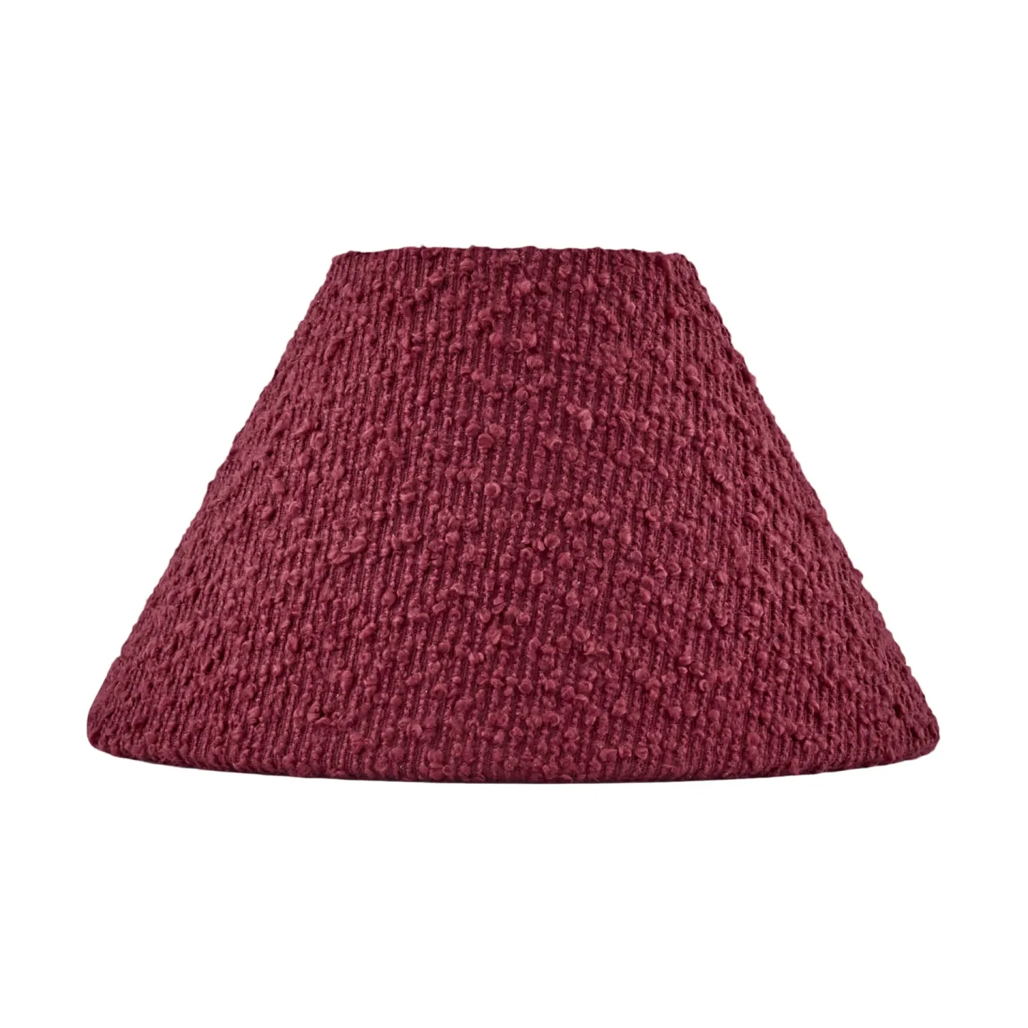 Globen Lighting Iris 20 Lampenschirm Bouclé burgunder