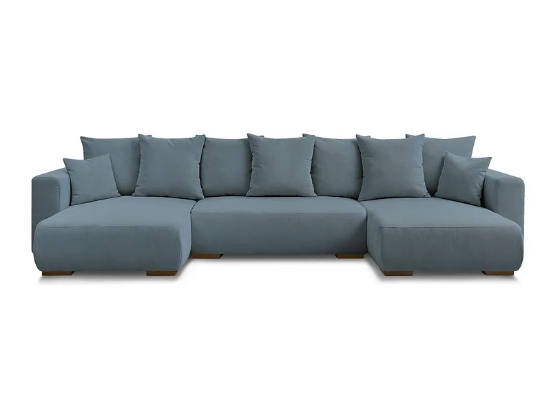 Wohnlandschaft BOBOCHIC SIDONIE Cord-Stoff dunkelblau