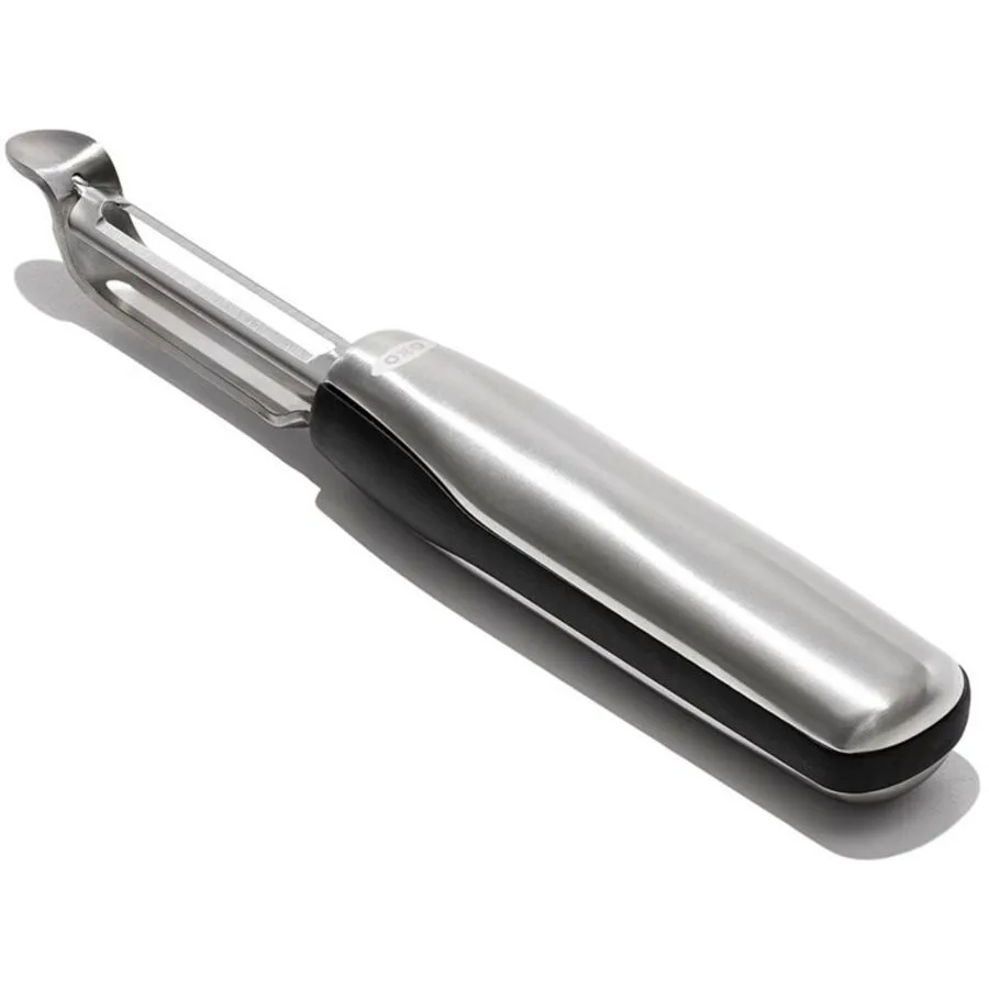 Schäler Oxo silber/schwarz Edelstahl/Polypropylen B 1.9 cm