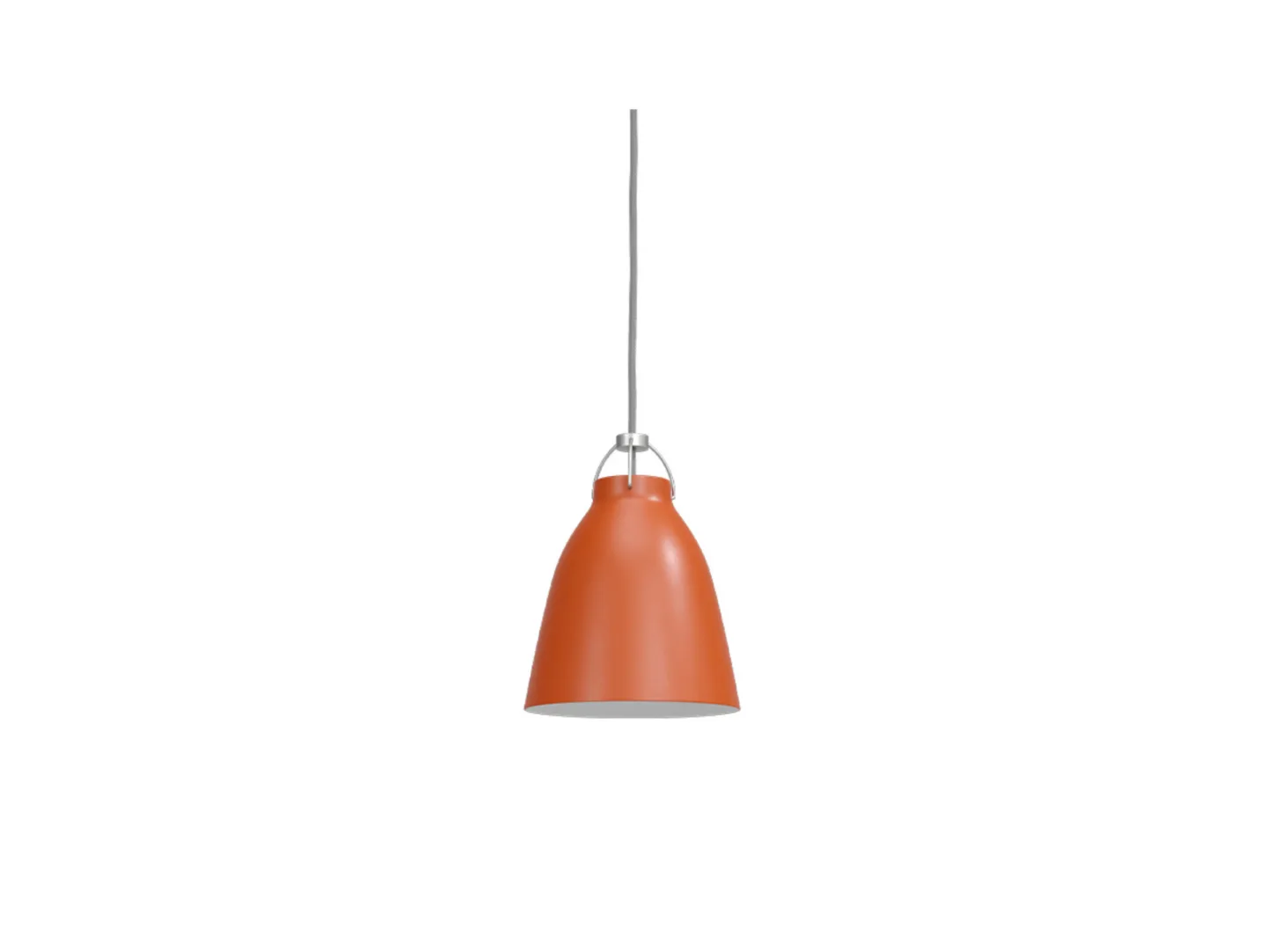 Caravaggio™ P1 Pendelleuchte Matt Rusty Rot - Fritz Hansen - Wohnzimmer - Metall