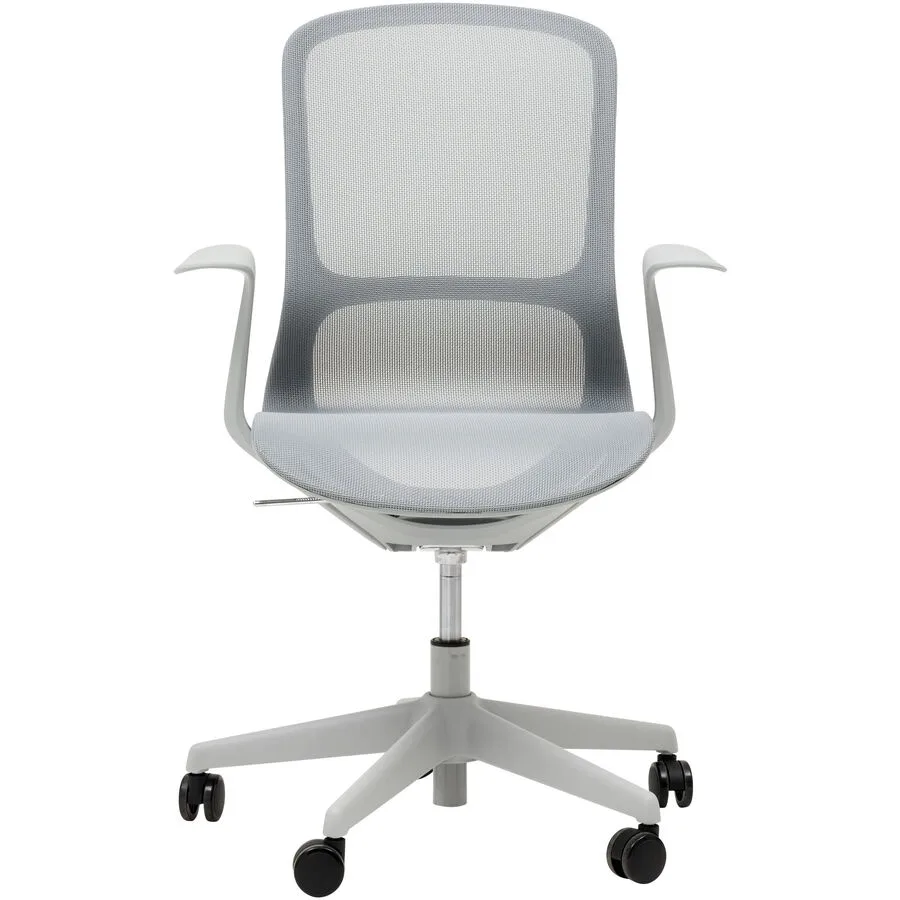 Bürostuhl Bolero hellgrau Kunststoff H 95 cm