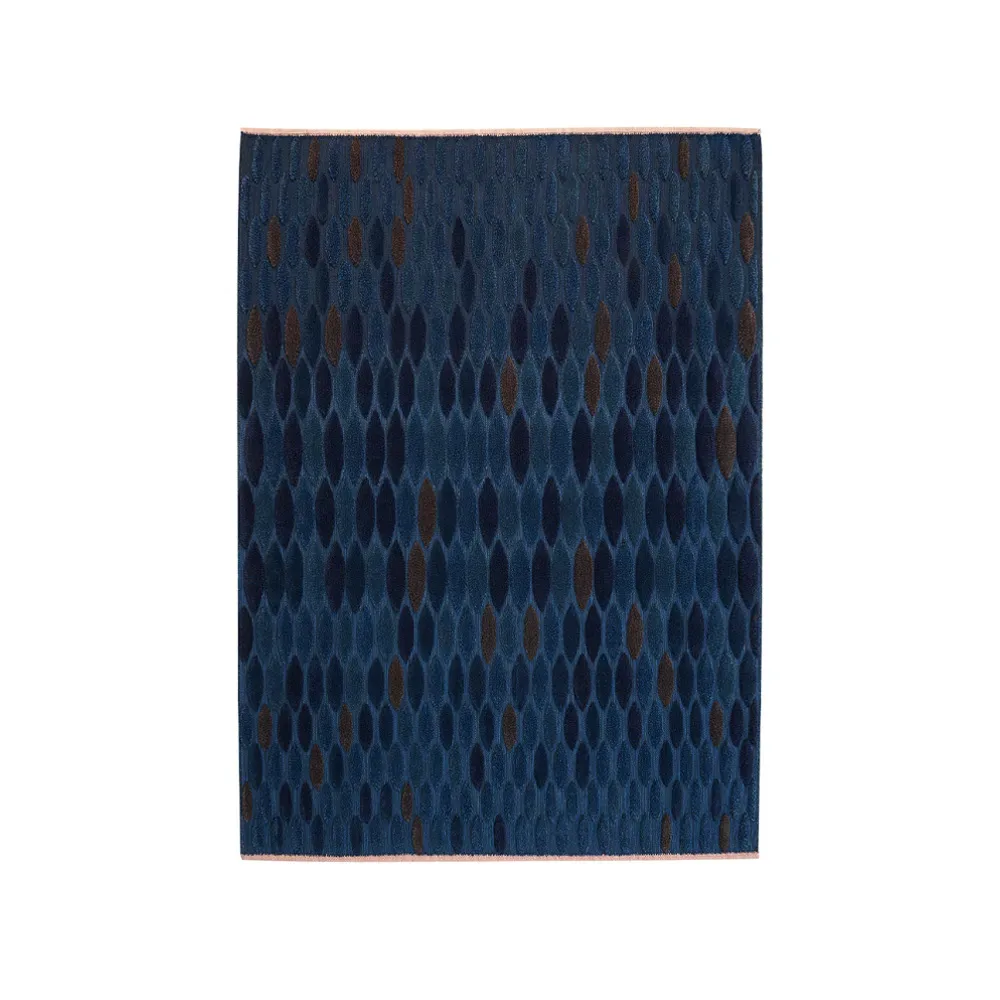 Kateha Pond Flossa Teppich Midnight, 200 x 300cm