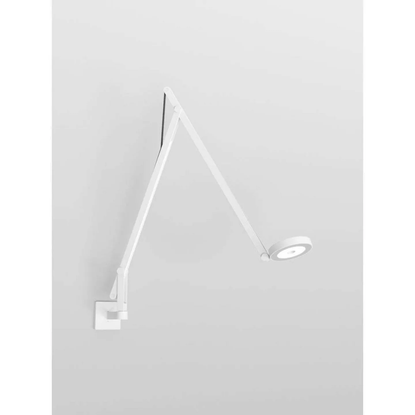 String W1 Wandleuchte DTW Matt White/Black - Rotaliana - Wohnzimmer - Aluminium