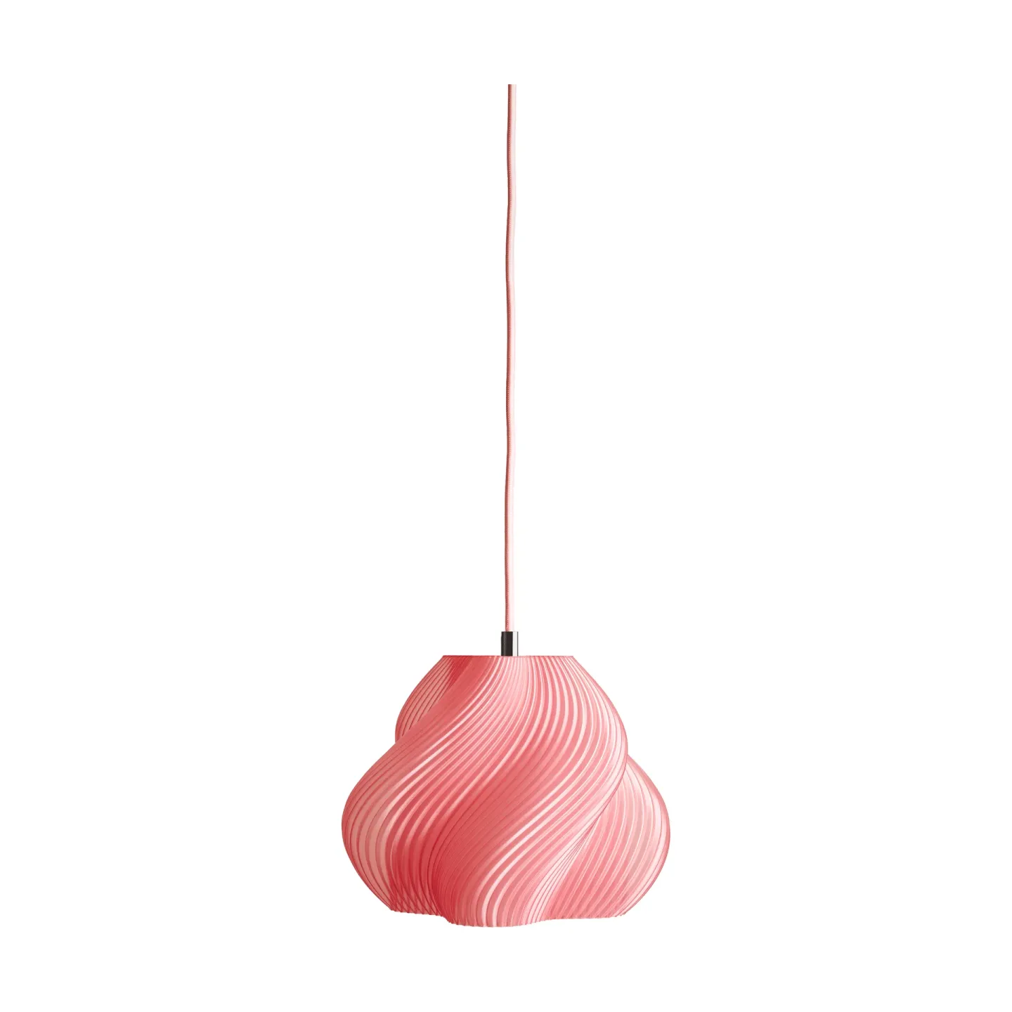 Crème Atelier Soft Serve Pendelleuchte Peach sorbet-brass, 01, 20 cm