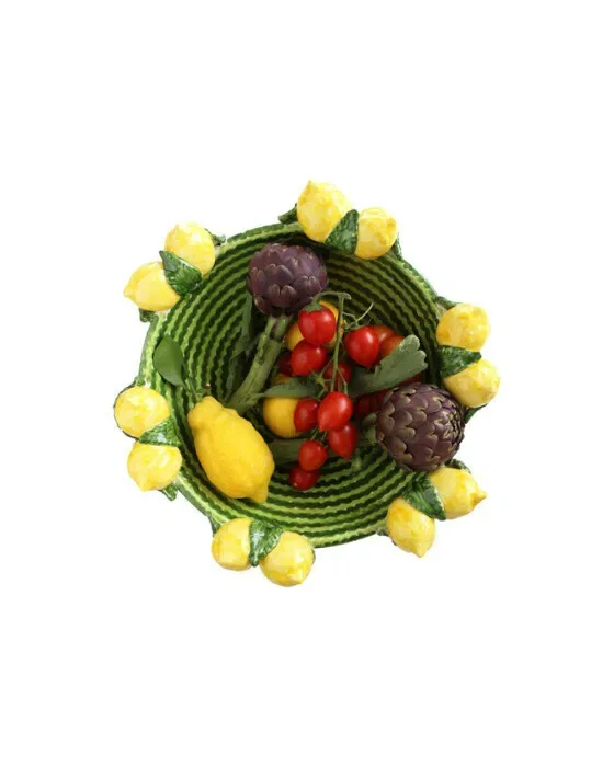 Limone salatskål grøn/gul